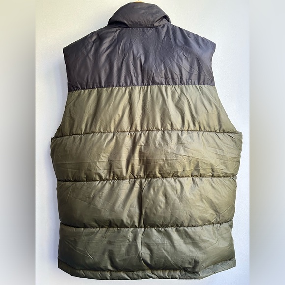 JACK & JONES mens size large two tone puffer vest - Picture 2 of 4
